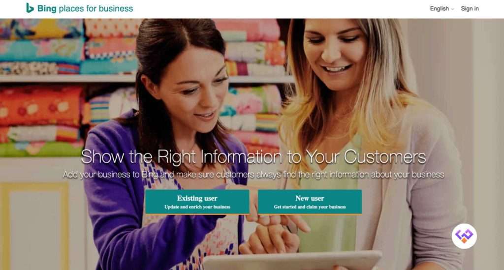 Bing Places for Business