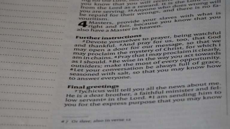 A close up of a book with text on it